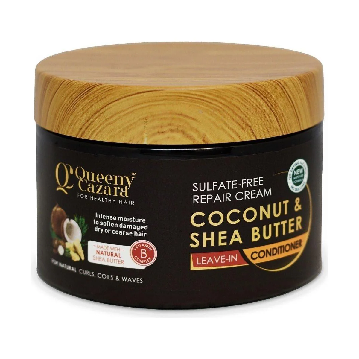 Queeny Cazara Coconut&Shea Leave-In Conditioner 300ml