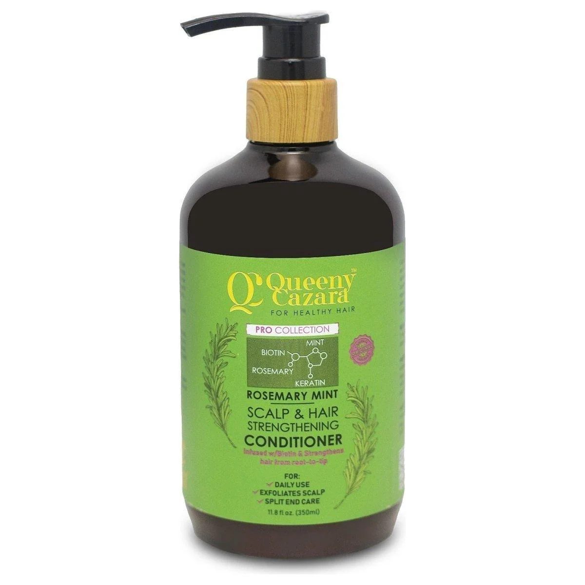 Queeny Cazara Rosemary Mint Sclap & Hair Strengthning Conditioner 350ml