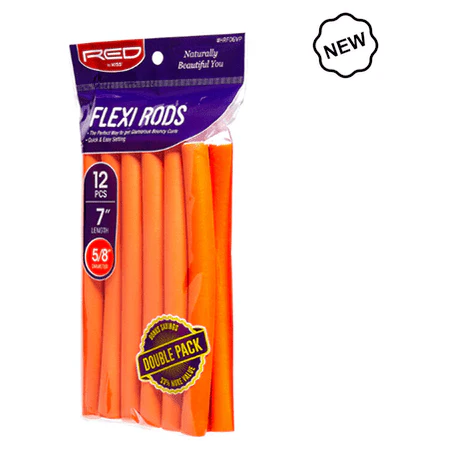 Red By Kiss Flexi Rods Hair Curlers - Image 11