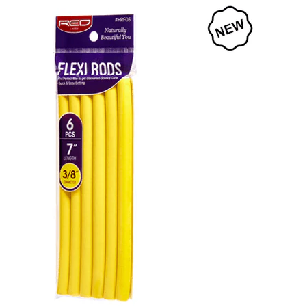 Red By Kiss Flexi Rods Hair Curlers - Image 6