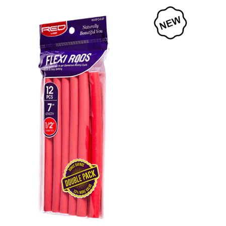 Red By Kiss Flexi Rods Hair Curlers - Image 9