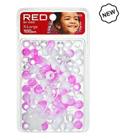 Red By Kiss Kids Hair Beads Regular / XLarge - Image 3