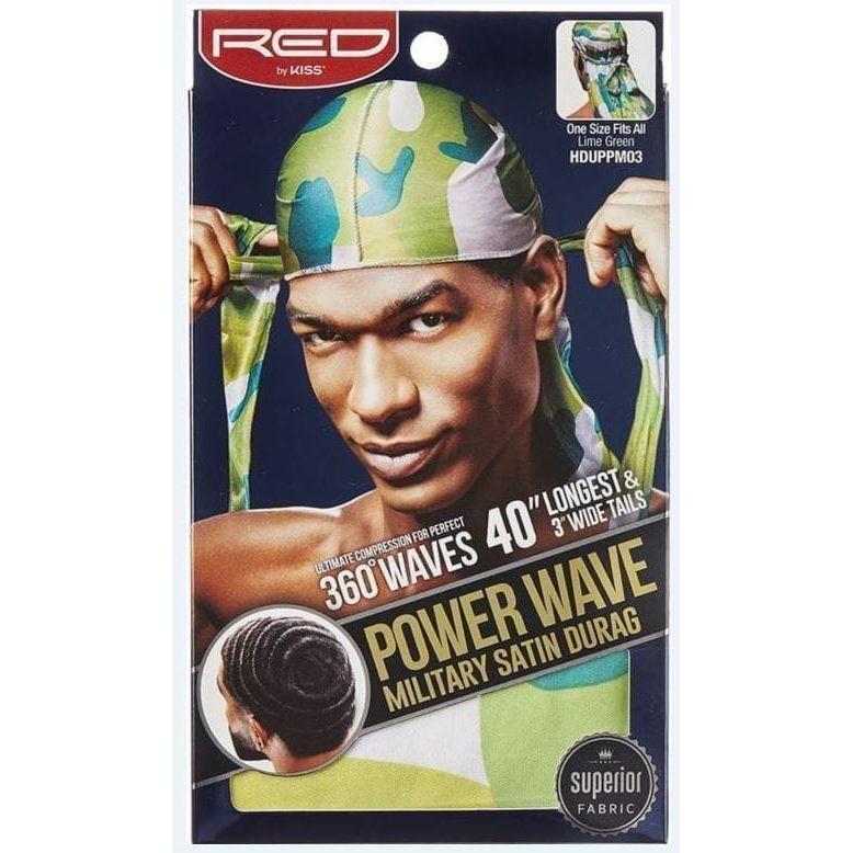 RED By Kiss: Power Wave Military Durag - Image 3