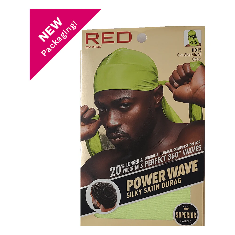 Red By Kiss Power Wave Silky Satin Durag _ Superior Fabric - Image 30