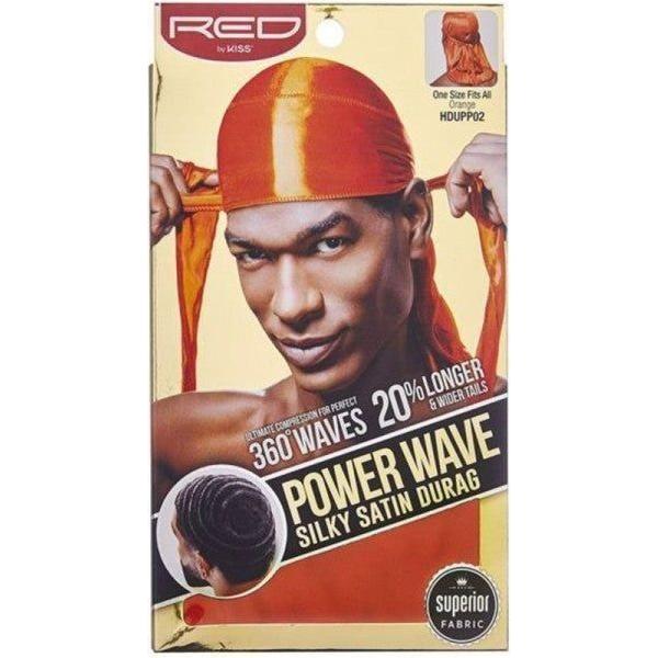 Red By Kiss Power Wave Silky Satin Durag _ Superior Fabric - Image 7