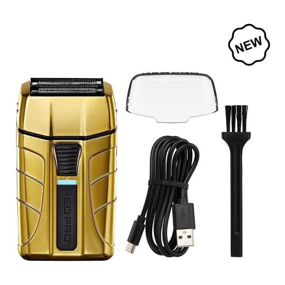 Red By Kiss Professional Cordless Shaver Matt Gold - Image 3