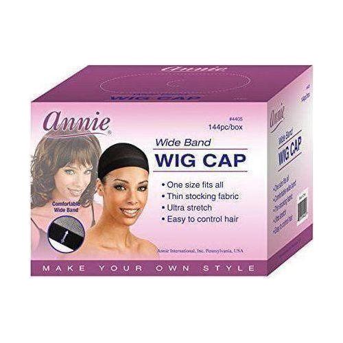 Red by Kiss Stocking Wig Cap - 200pc Box Black (HVP03)