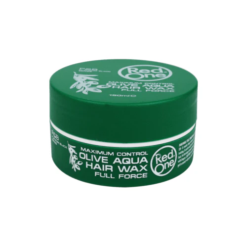 RED ONE Aqua Hair Gel Wax Dark Green 150ml - Image 2