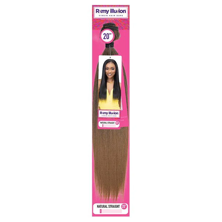 Remy Illusion Natural Straight 20"/30" -extension Synthetic Hair - Image 4