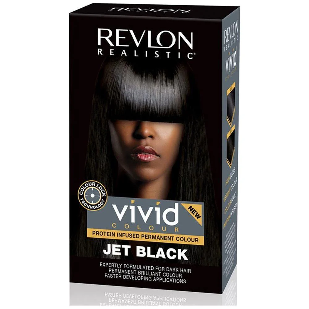 Revlon Real Vivid Colour - Jet Black 110ml