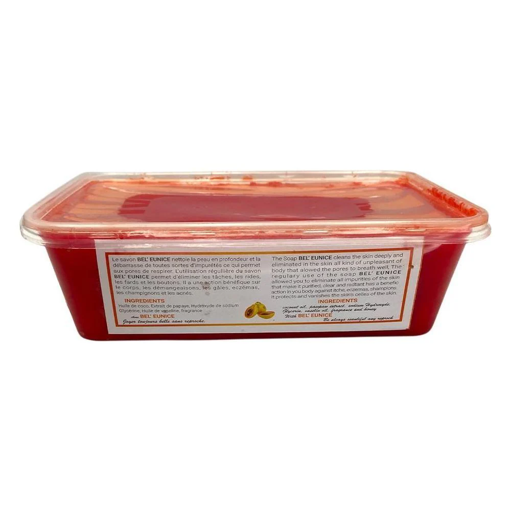 Savon bel'Eunice Carotte / Papaye 600g - Image 7