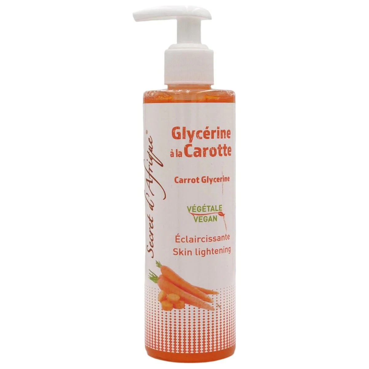 Secret d'Afrique Skin Lightening Carrot Glycerine 250ml