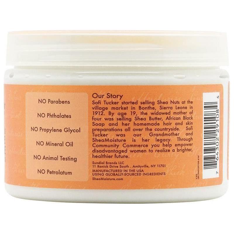 SHEA MOISTURE COCONUT & HIBISCUS CURL & SHINE HAIR MASQUE 340g - Image 2