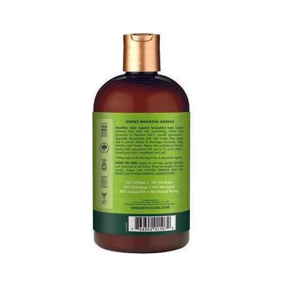 Shea Moisture Moringa & Avocado Power Greens Shampoo 13oz - Image 2