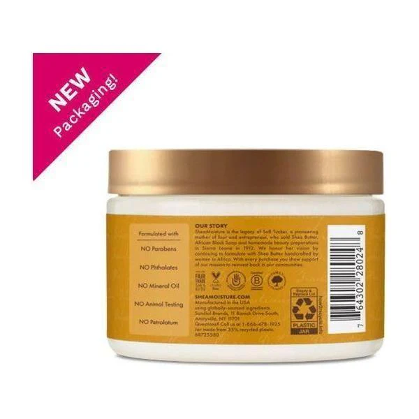 Shea Moisture Raw Shea Butter Deep Treatment Masque 11.5oz - Image 2