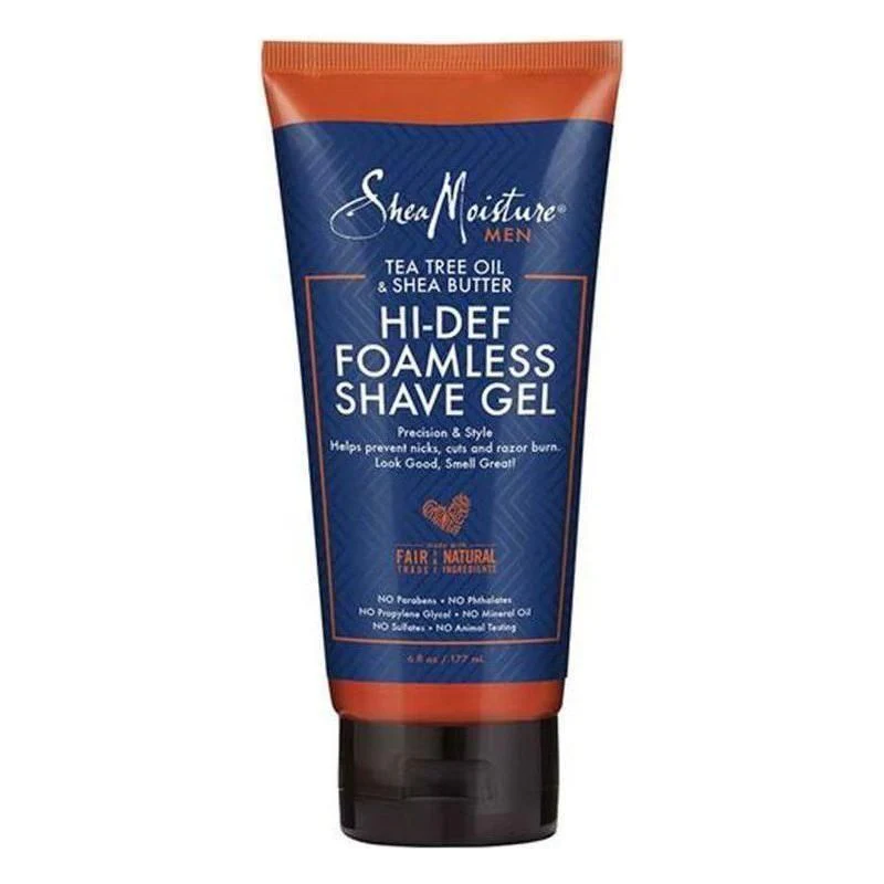 Shea Moisture Tea Tree Oil & Shea Butter Hi-Def Foamless Shave Gel 177ml