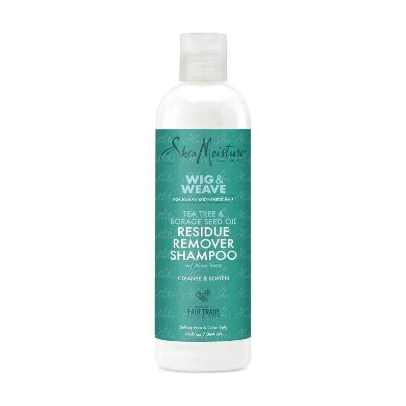 SheaMoisture Residue Remover Shampoo Tea Tree and Borage Seed, 13 oz