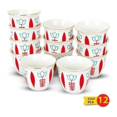 Shewhat 12pcs wave cup 90ml cawa blue/red/green - Image 4