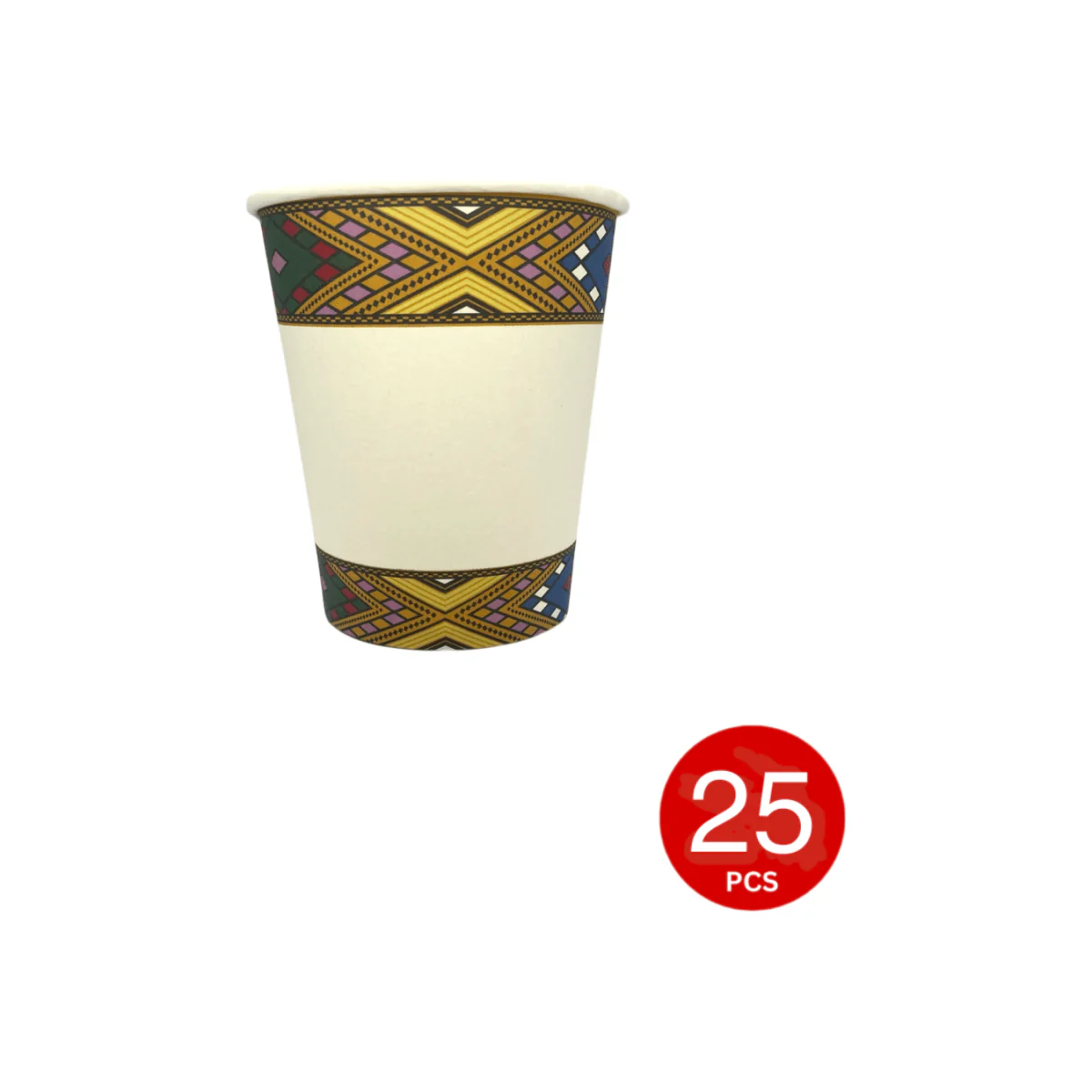 Shewhat Disposable party set 100pcs (9''+7''+cup+Napkin) x25 - Image 5
