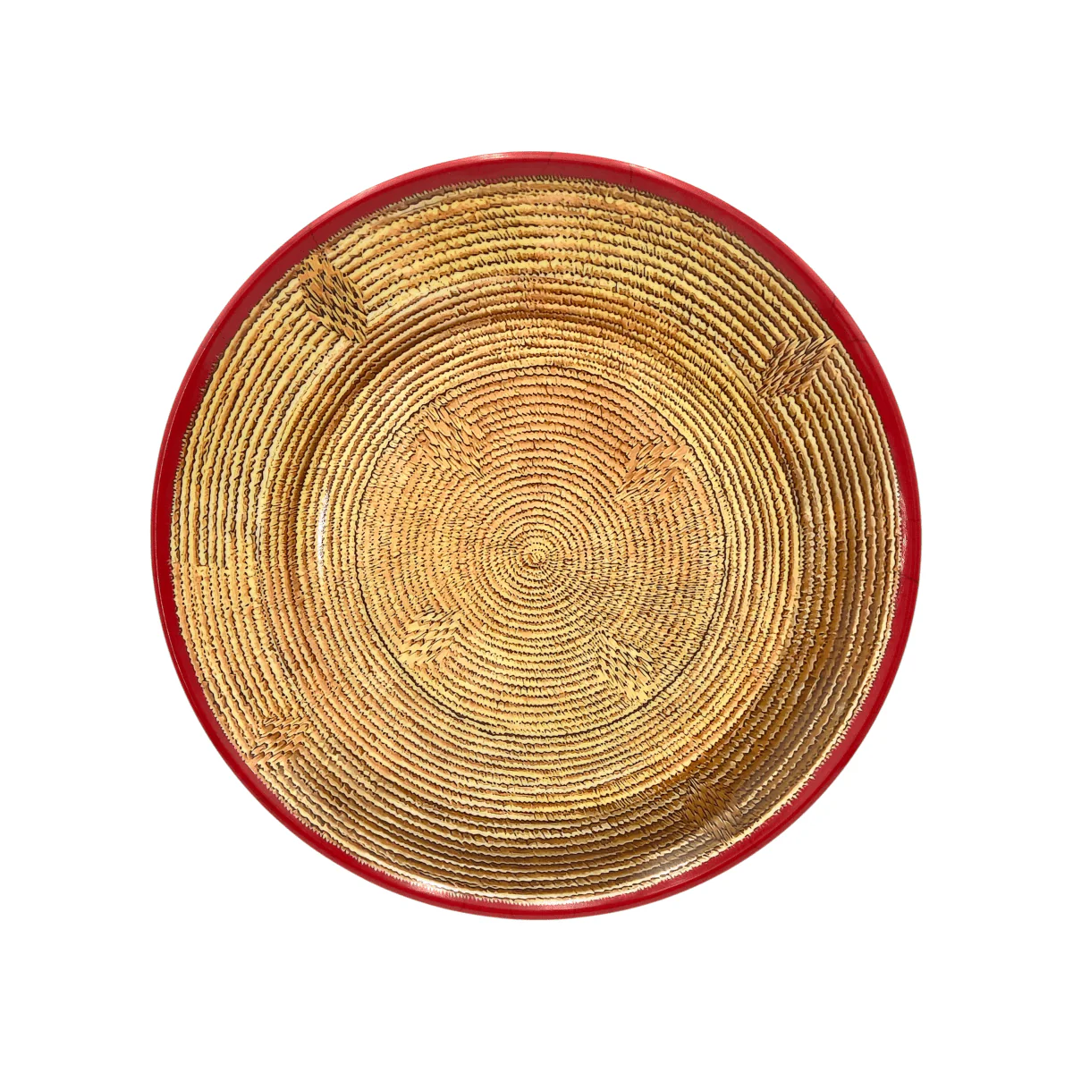 Shewhat Melamine platter tray 16inch A3 Traditional Plain/Geometric Motifs/Pattern - Image 3