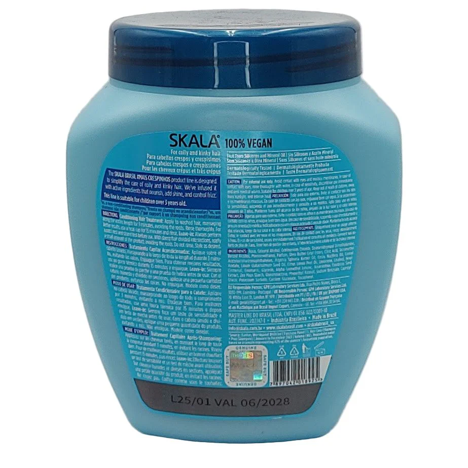 Skala Mais Crespinhos 2IN 1 Treatmenat Cream & Leave-in 1000ml - Image 2