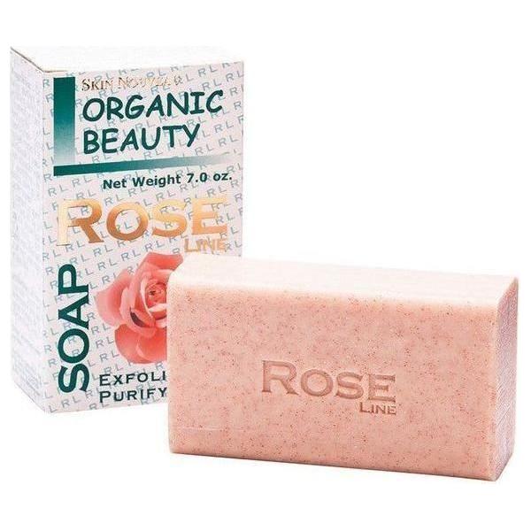 Skin Nouveau Organic Beauty Rose Line Exfoliating Purifying Soap 200g - Image 2
