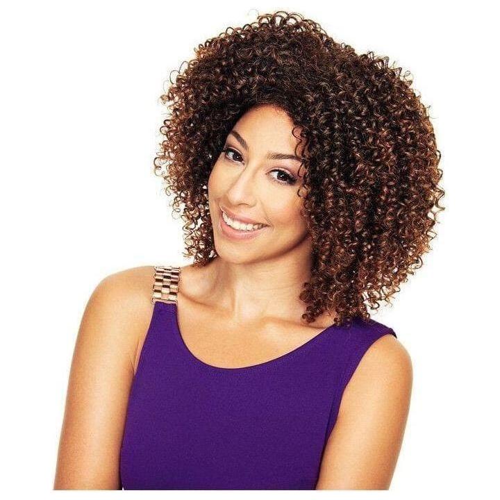 Hair By Sleek Yaya Synthetic Lace Parting Wig 10" - Kinky Jerry Curl