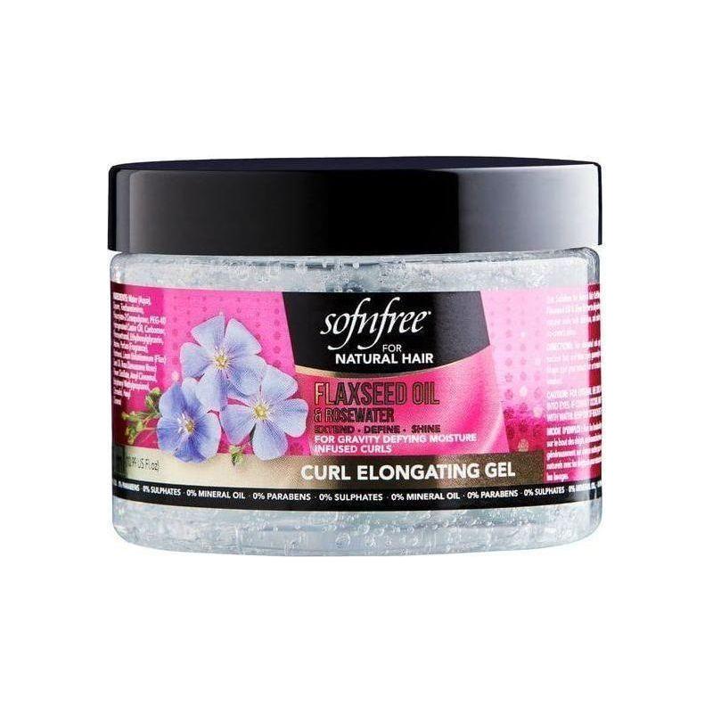Sof'n Free for Natural Hair Flaxseed Oil & Rosewater Curl Gel 325ml