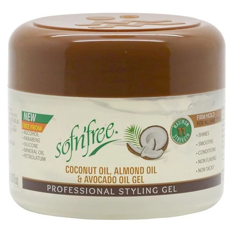 Sofn'free Coconut Oil, Almond Oil & Avocado Oil Gel 250ml