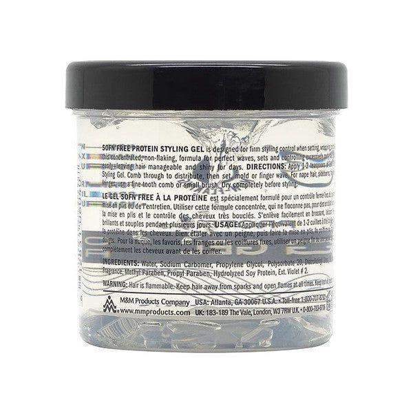 Sofn'free Non-Flaking Protein Styling Gel Clear 177ml - Image 2