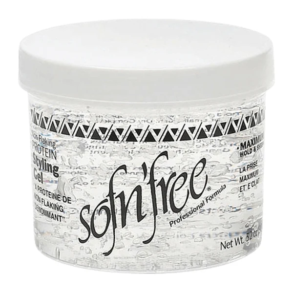 Sofn'free Non - Flaking Protein Styling Gel Clear 946ml