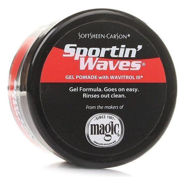Soft Sheen Carson Sportin' Waves Gel Pomade with Wavitrol 99g