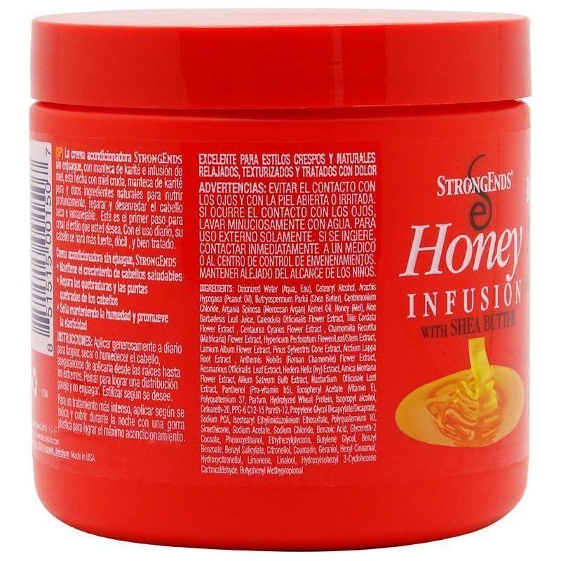 StrongEnds Honey Infusion with Shea Butter Leave-In Conditioner Repair & Detangle Cream 453g - Image 2