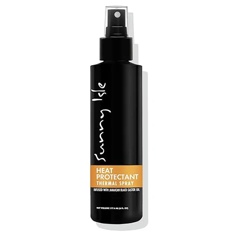 Sunny Isle Jamaican Black Castor Oil Heat Protectant Thermal Spray 6oz