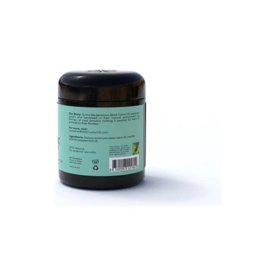 Sunny Isle Jamaican Black Castor Oil Peppermint Pure Butter 29.5 ml - Image 2