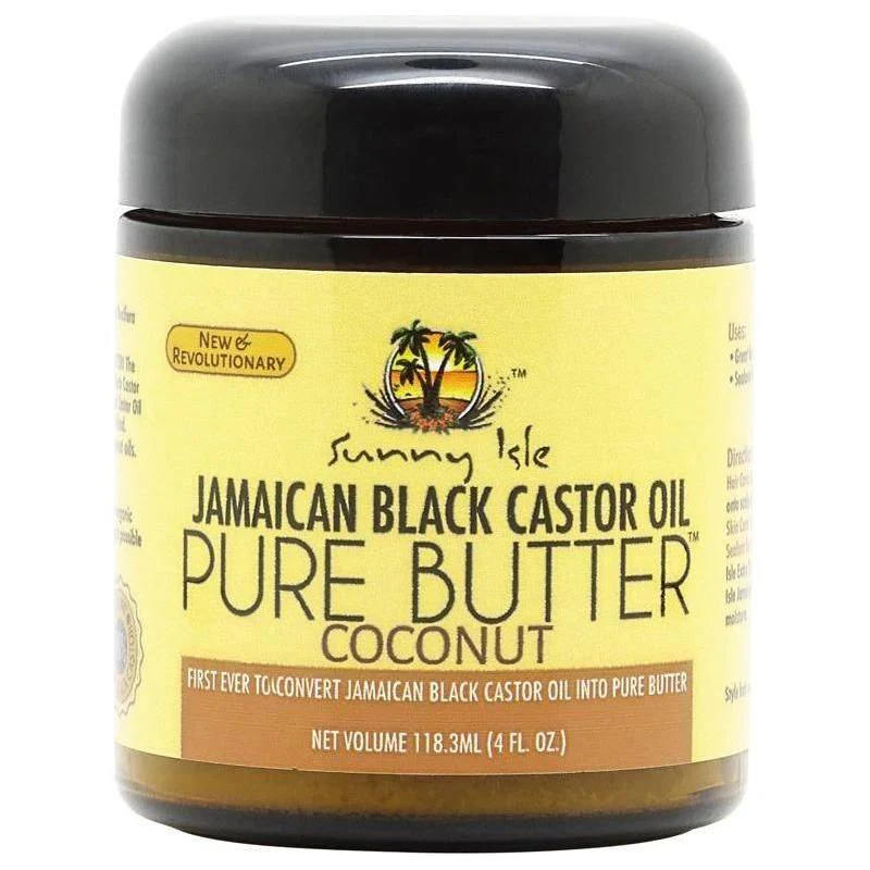 Sunny Isle Jamaican Black Castor Oil Pure Butter Coconut 118/236ml - Image 2