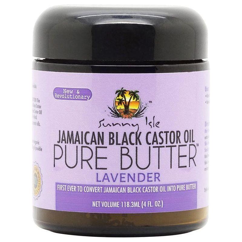 Sunny Isle Jamaican Black Castor Oil Pure Butter Lavender 118/236ml - Image 2