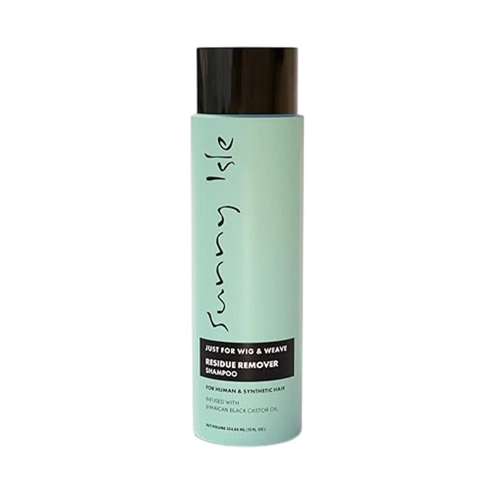 Sunny Isle Just for Wig, Weave, Braid, & Extensions - Residue Remover Shampoo 12oz