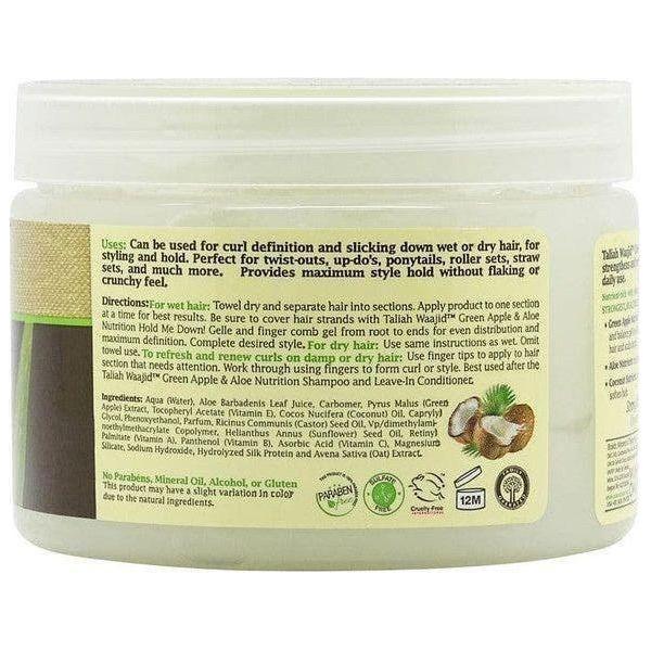 Taliah Waajid Green Apple with Coconut Nutrition Hold Me Down! Gelle 355ml - Image 3