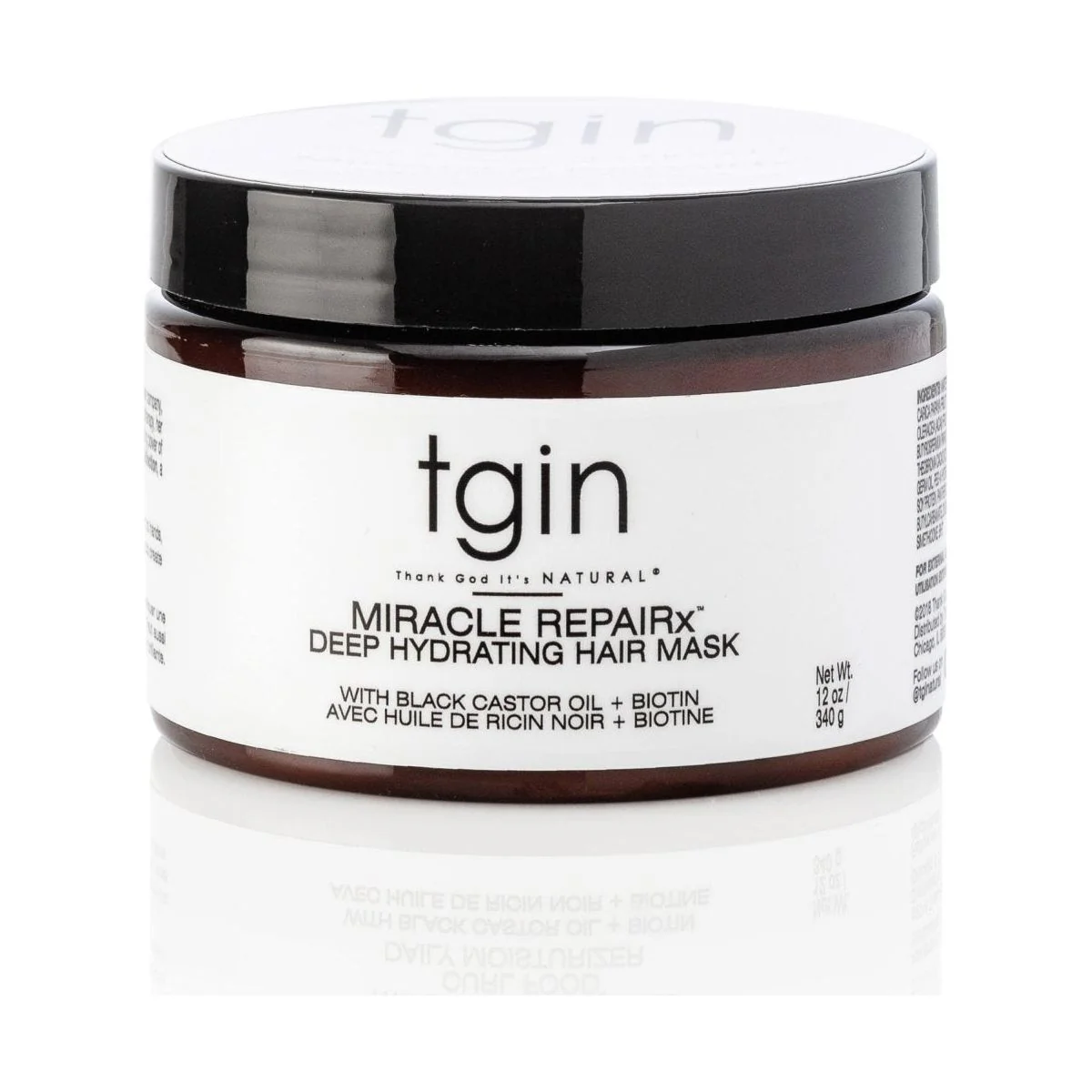 TGIN Miracle RepaiRx Deep Hydrating Hair Mask 12oz