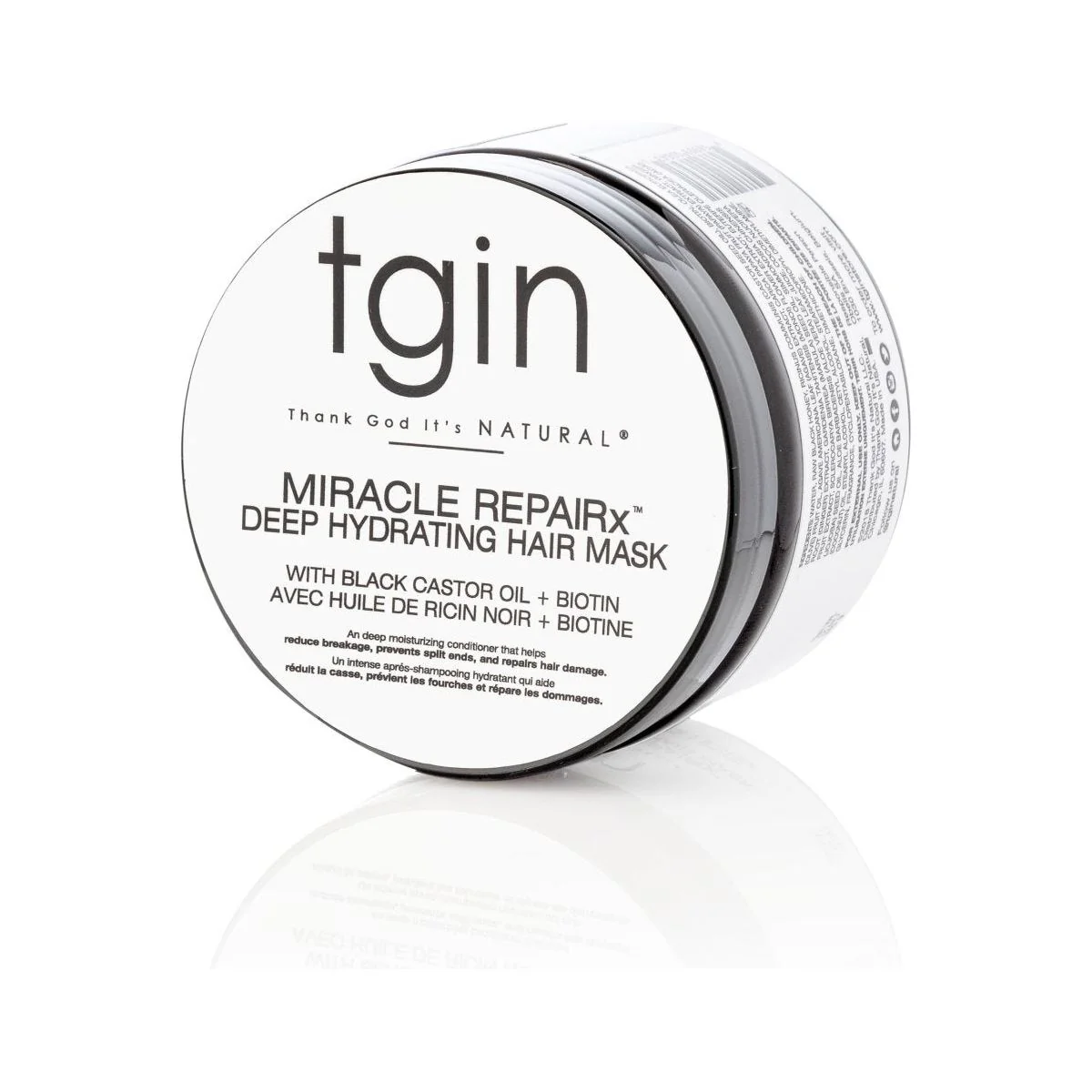 TGIN Miracle RepaiRx Deep Hydrating Hair Mask 12oz - Image 2