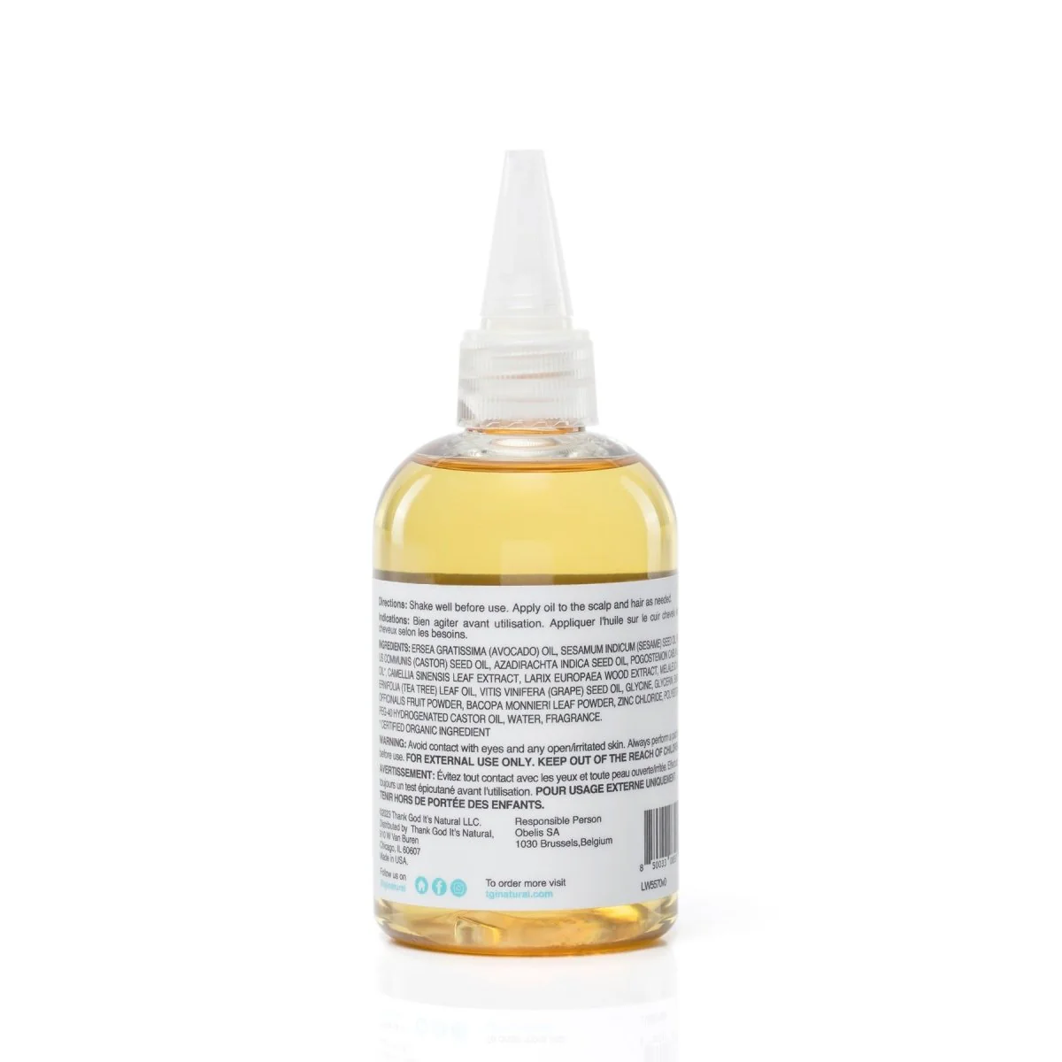 Tgin Miracle Styling Ayurvedic Hair & Scalp Oil 4oz - Image 2