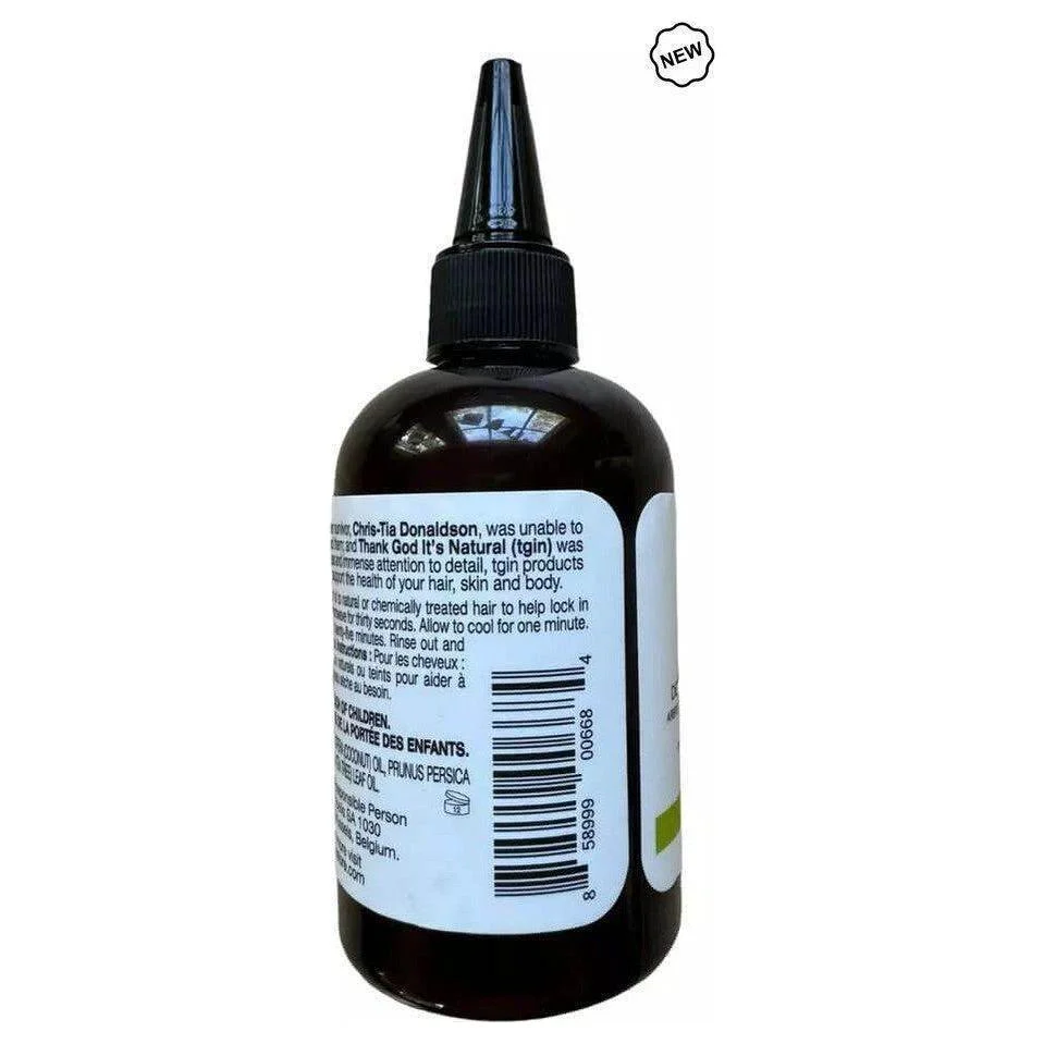 Tgin Tea Tree + Olive Oil Detoxifying Hair & Scalp Serum 4oz - Image 2