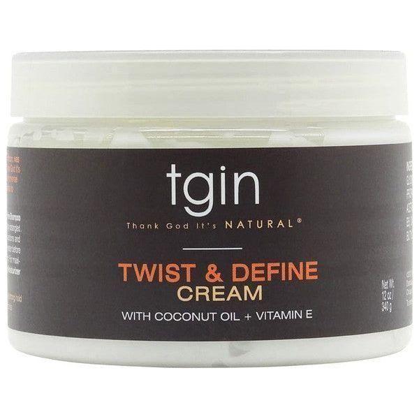 TGIN Twist & Define Cream with Coconut Oil + Vitamin E 340g