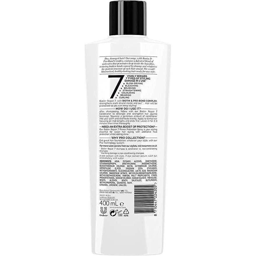 Tresemme Biotin Repair + 7 Conditioner 400ml - Image 2