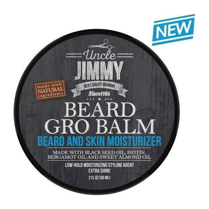 Uncle Jimmy Beard Gro Balm Feuchtigkeitscreme für Bart und Haut 59ml