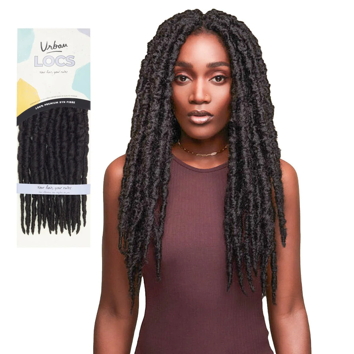 Urban Locs Braid - Rebel Kink Jumbo Locs 19"