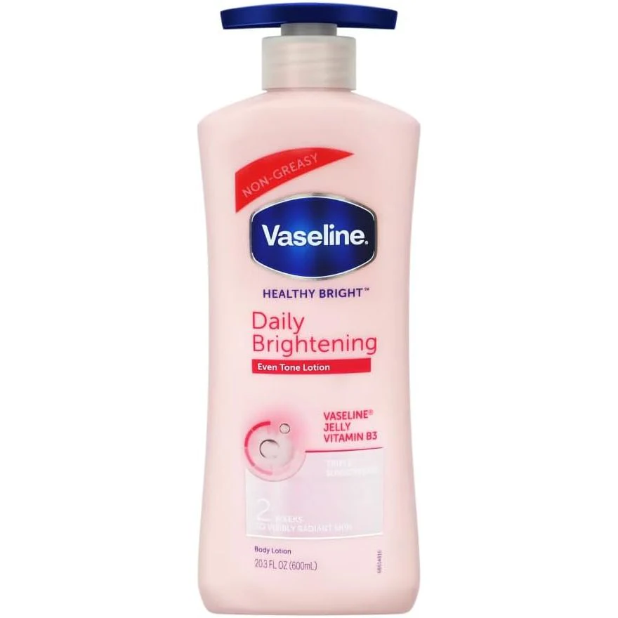 Vaseline Daily Brightening Lotion (600ml/725ml) - Image 2