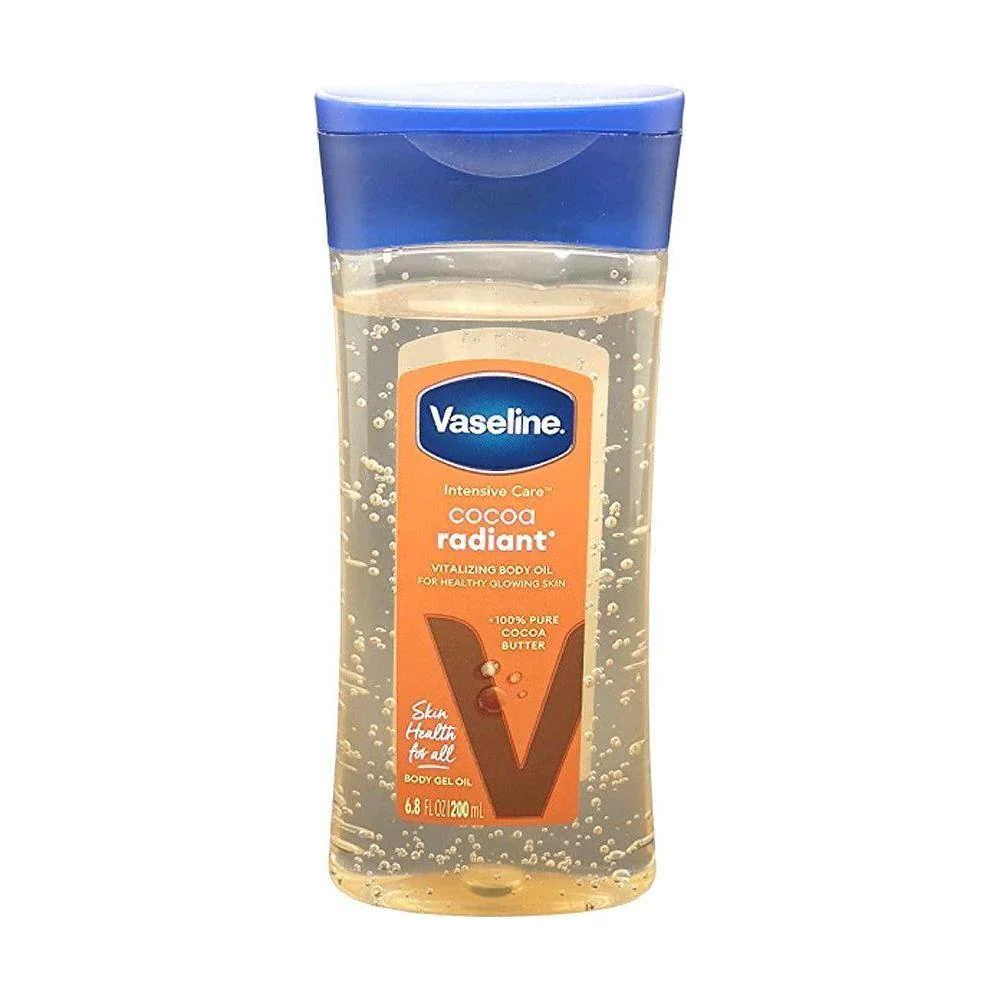 Vaseline Intensive Care Cocoa Radiant Body Gel Oil 6.8 oz (200ml)
