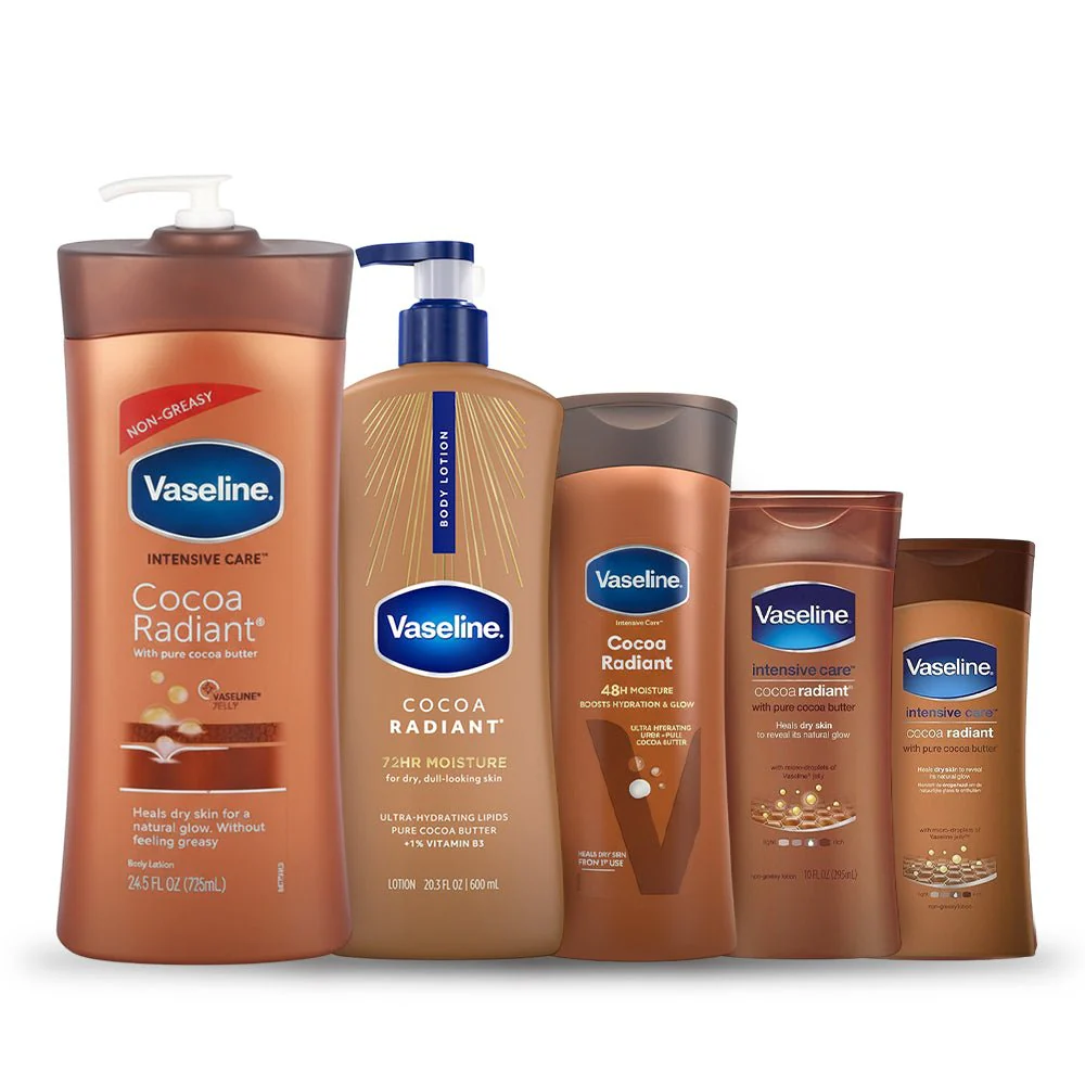 Vaseline Intensive Care Cocoa Radiant with Pure Cocoa Butter Body Lotion